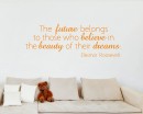 The Future Quotes Wall Decal Motivational Vinyl Art Stickers